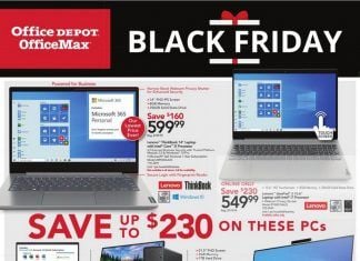 Office Depot Black Friday Ad Nov 26 – Nov 28, 2020