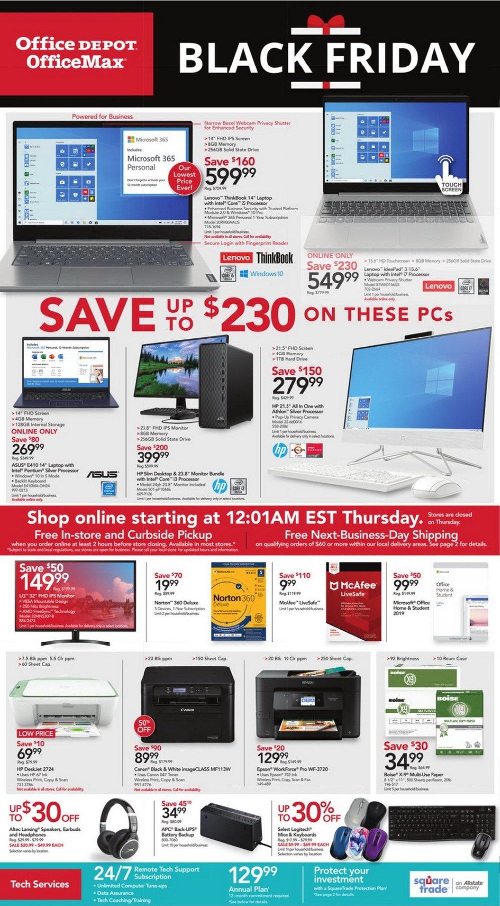 Office Depot Black Friday Ad Nov 26 Nov 28, 2020