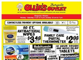 Ollie’s Weekly Ad Nov 19 – Nov 23, 2020