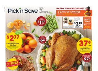 Pick ‘n Save Black Friday Ad Nov 18 – Nov 26, 2020