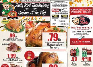 Piggly Wiggly Weekly Ad Nov 11 – Nov 17, 2020