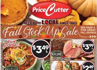 Price Cutter Weekly Ad Nov 04 – Nov 10, 2020