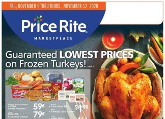 Price Rite Weekly Ad Nov 06 – Nov 12, 2020