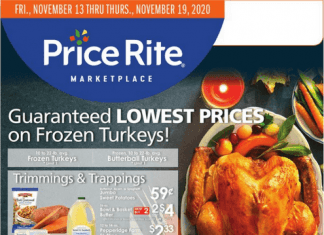 Price Rite Weekly Ad Nov 13 – Nov 19, 2020