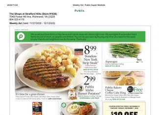 Publix Weekly Ad Nov 27 – Dec 01, 2020