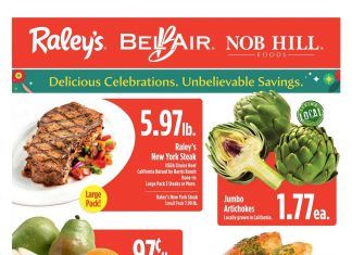Raley’s Supermarkets Weekly Ad Nov 04 – Nov 10, 2020