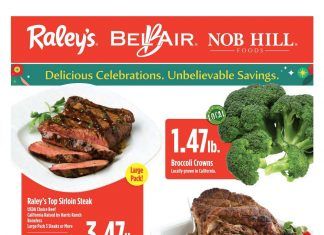 Raley’s Supermarkets Weekly Ad Nov 11 – Nov 17, 2020