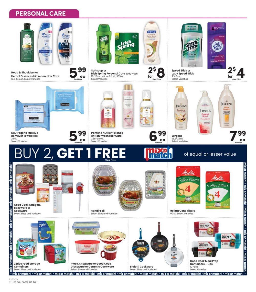 Randalls Weekly Ad Nov 11 Nov 17, 2020