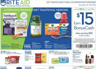 Rite Aid Weekly Ad Nov 22 – Nov 28, 2020