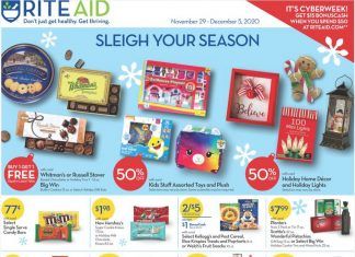 Rite Aid Weekly Ad Nov 29 – Dec 05, 2020