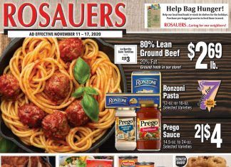 Rosauers Weekly Ad Nov 11 – Nov 17, 2020