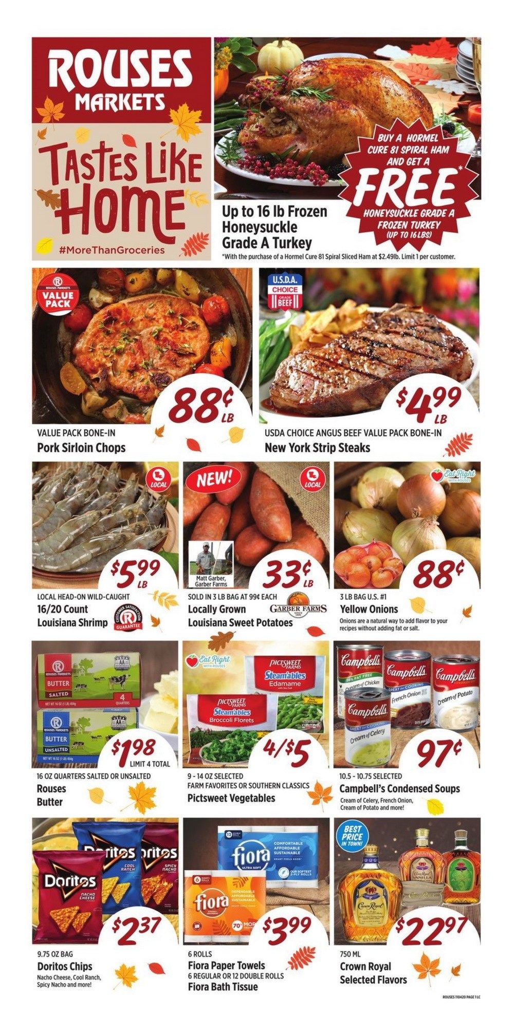 Rouses Markets Weekly Ad Nov 04 Nov 11 2020 Rouses Markets Weekly Ad Nov 04 Nov 11 2020