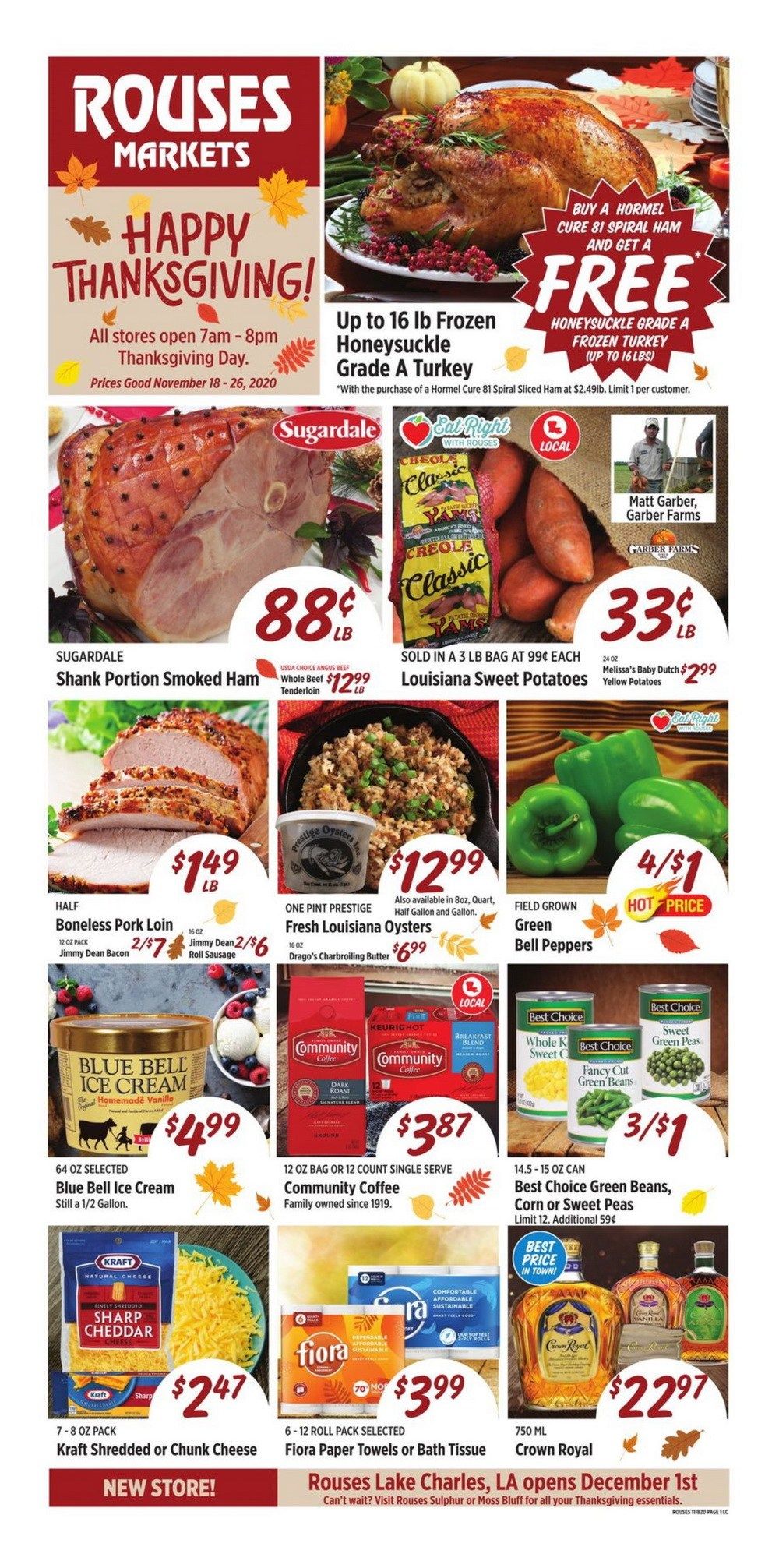 Rouses Markets Weekly Ad Nov 18 Nov 26, 2020