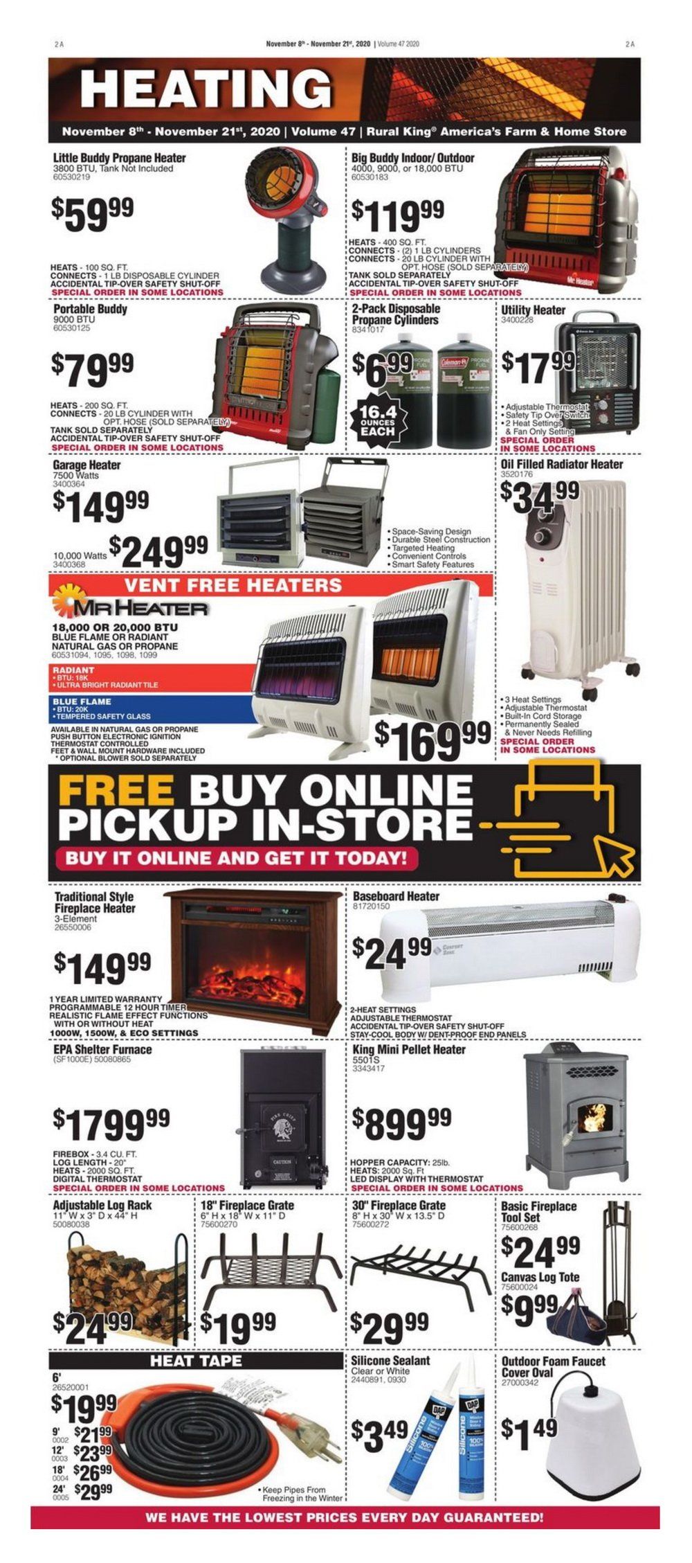 Rural King Black Friday 2020 Ad, Nov 08 Nov 21, 2020