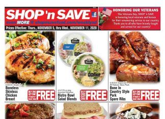 SHOP ‘n SAVE Weekly Ad Nov 05 – Nov 11, 2020