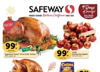 Safeway Weekly Ad Nov 18 – Nov 26, 2020