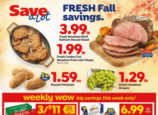 Save A Lot Weekly Ad Nov 04 – Nov 10, 2020