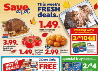 Save A Lot Weekly Ad Nov 27 – Dec 01, 2020
