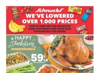 Schnucks Weekly Ad Nov 18 – Nov 25, 2020