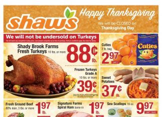 Shaw’s Weekly Ad Nov 20 – Nov 26, 2020