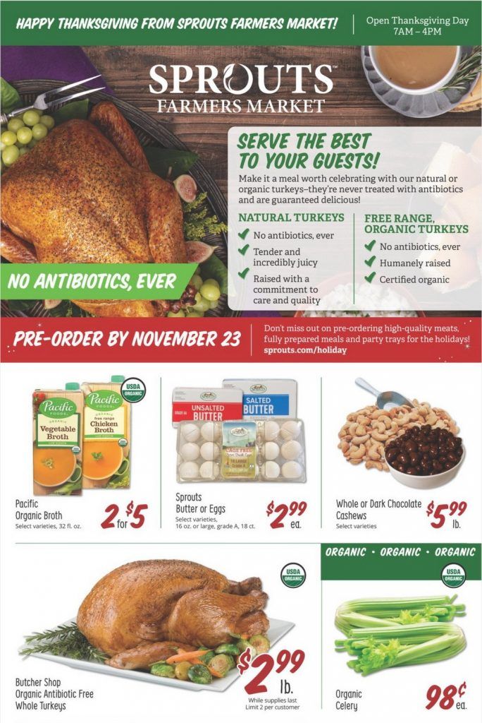 Sprouts Weekly Ad Nov 18 Nov 26, 2020