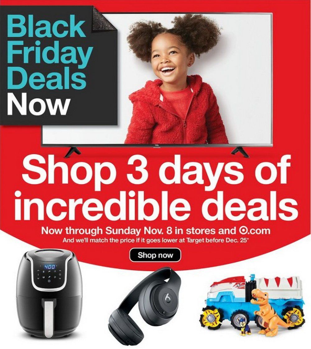 Target Black Friday Ad Nov 08 – Nov 14, 2020 - What Percentage Of Target Sales Are Done On Black Friday