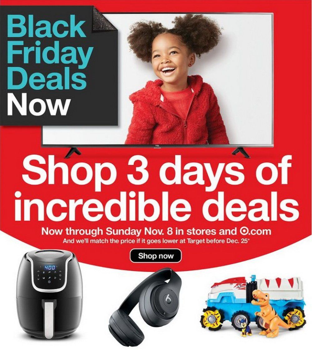 Target Black Friday Ad Nov 08 β Nov 14, 2020 - What Percentage Of Target Sales Are Done On Black Friday