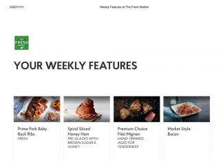 The Fresh Market Weekly Specials Nov 11 – Nov 17, 2020