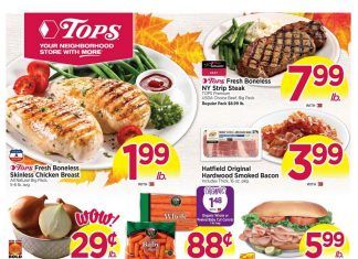 Tops Weekly Ad Nov 08 – Nov 14, 2020