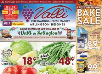 Valli Produce Weekly Ad Nov 04 – Nov 10, 2020