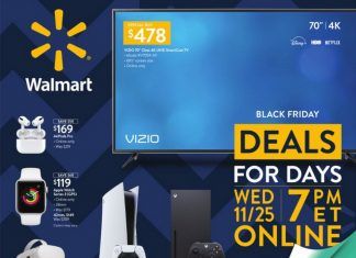 Walmart Black Friday Ad Nov 25 – Nov 28, 2020