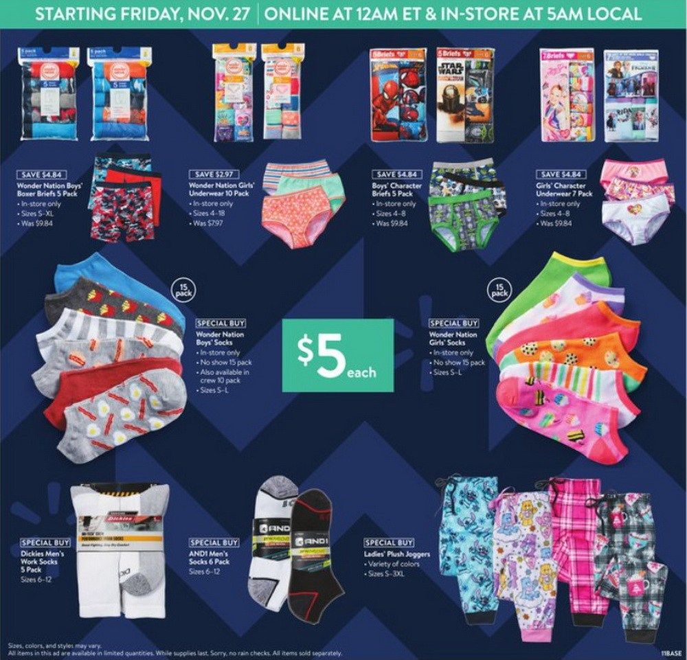 Walmart Black Friday Ad Nov 25 Nov 28, 2020
