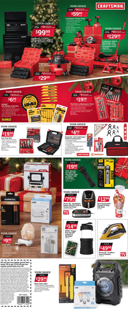 ACE Hardware Thanksgiving Ad Dec 01 Dec 24, 2020