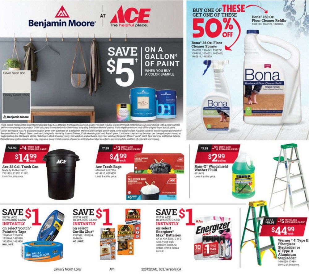 ACE Hardware Monthly Ad Dec 26, 2020 Jan 31, 2021