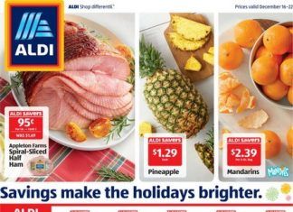 ALDI Weekly Ad Dec 16 – Dec 22, 2020
