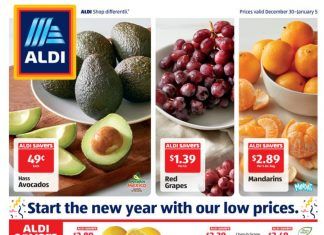 ALDI Weekly Ad Dec 30, 2020 – Jan 05, 2021
