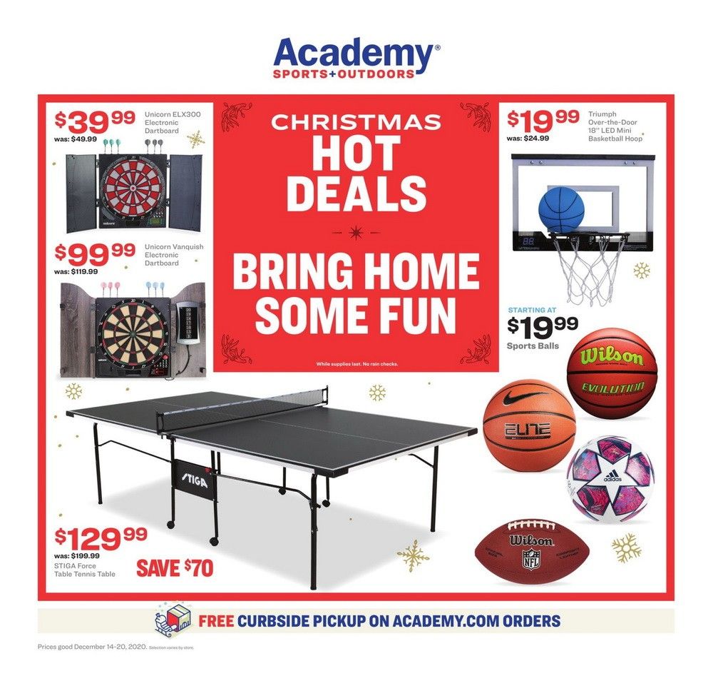 Academy Sports + Outdoors Christmas Ad Dec 14 Dec 20, 2020