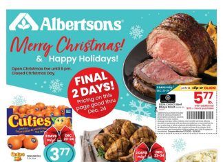 Albertsons Weekly Ad Dec 23 – Dec 29, 2020