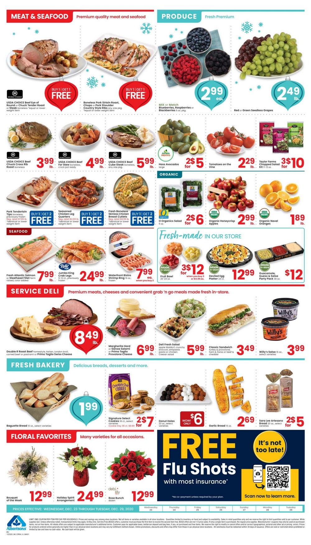 Albertsons Weekly Ad Dec 23 Dec 29, 2020