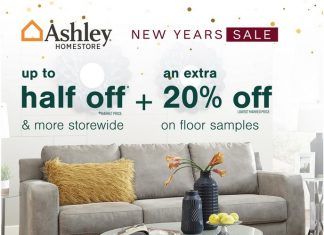 Ashley Furniture HomeStore New Year Sale