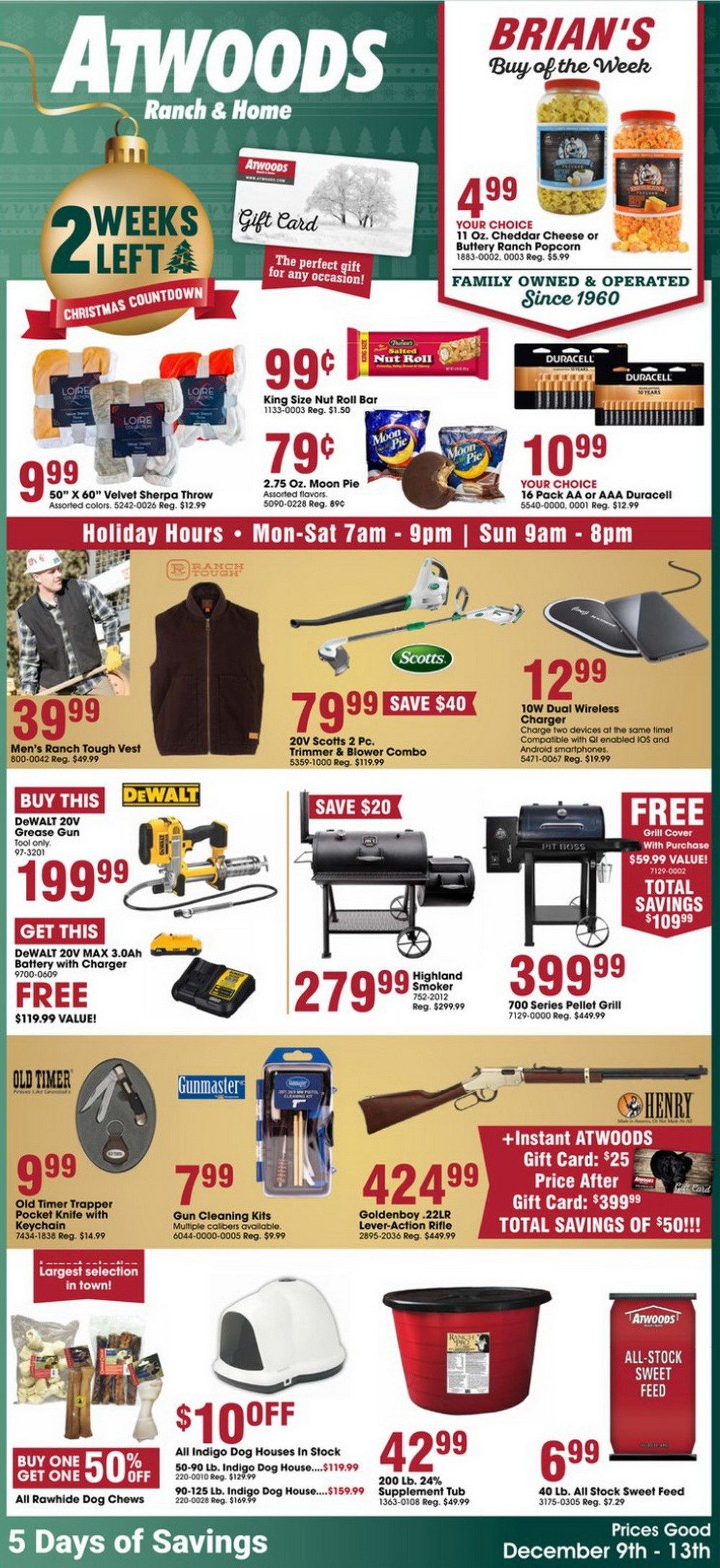 Atwoods Weekly Ad Dec 09 Dec 13, 2020