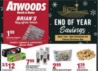 Atwoods Weekly Ad Dec 23 – Dec 27, 2020