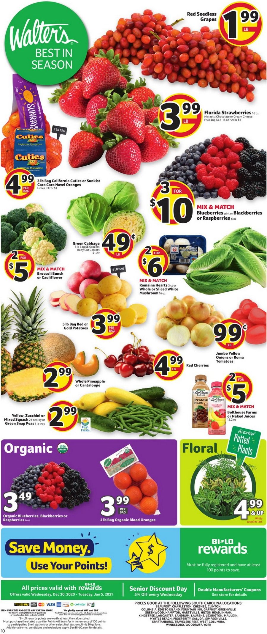 BI-LO Weekly Circular Dec 30, 2020 – Jan 05, 2021