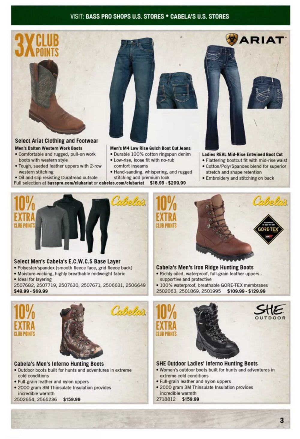 Bass Pro Shops Gear Guide Sale Dec 01 – Dec 31, 2020
