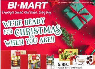 Bi-Mart Christmas Ad Dec 01 – Dec 15, 2020