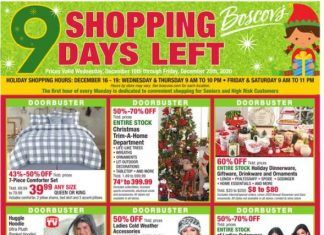 Boscov’s Weekly Ad Dec 16 – Dec 25, 2020