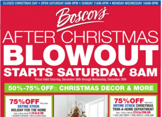 Boscov’s Weekly Ad Dec 26 – Dec 30, 2020
