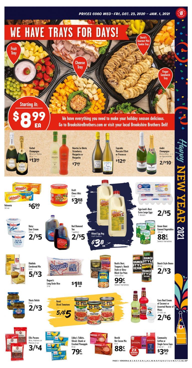 Brookshire Brothers Weekly Ad Dec 23, 2020 Jan 01, 2021