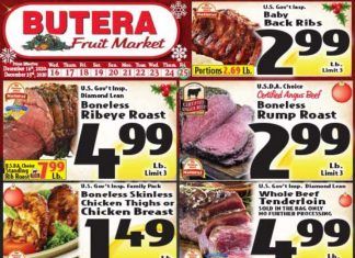 Butera Weekly Ad Dec 16 – Dec 24, 2020