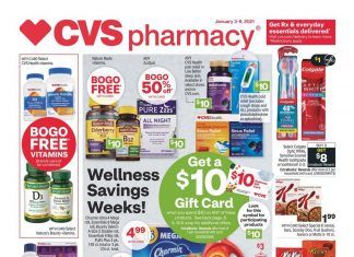 CVS Weekly Ad Jan 03 – Jan 09, 2021